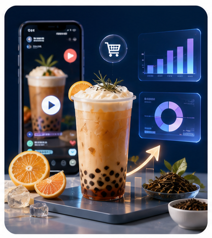 Tea & Foodcase study visual